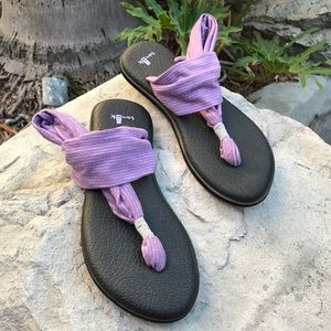 SANUK Yoga Sling 2 Purple Stripe